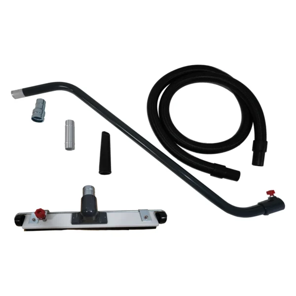 Delfin KT1006 Antistatic Accessory Kit for 2-in (50 mm) Vacuums – 10 ft Hose, Wand & Floor Brush