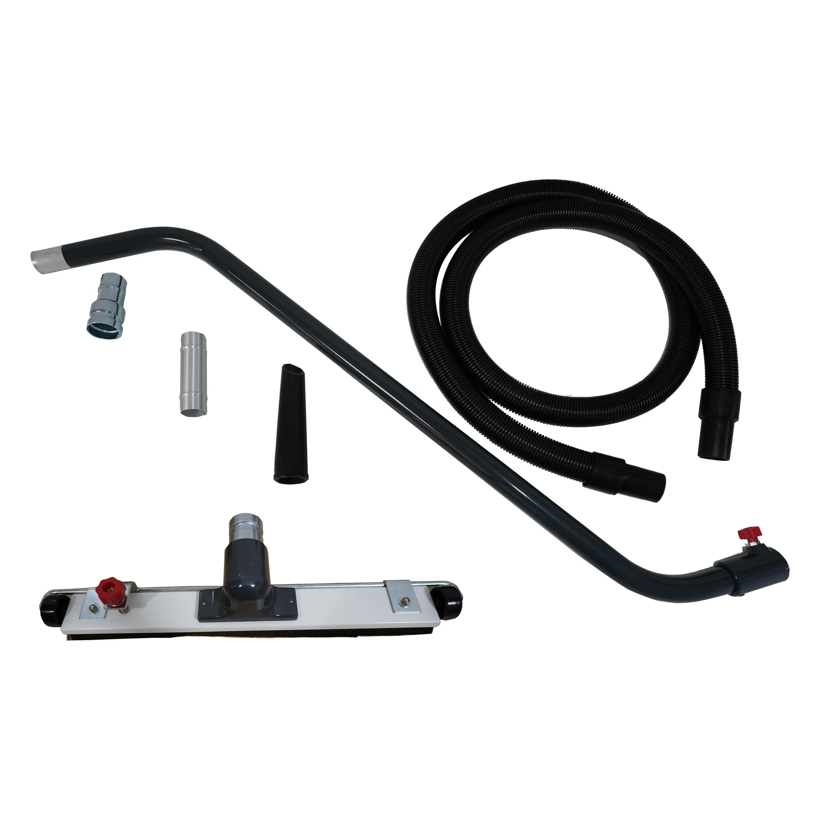 Delfin KT1006 Antistatic Accessory Kit for 2-in (50 mm) Vacuums – 10 ft Hose, Wand & Floor Brush