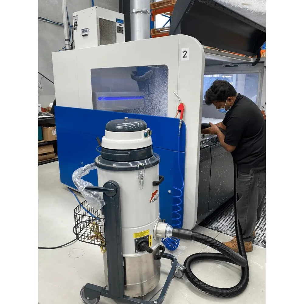 Delfin Mistral 451 BL D2 ATEX Combustible-Dust Vacuum – Non-Reactive Metal Powder | 12 gal
