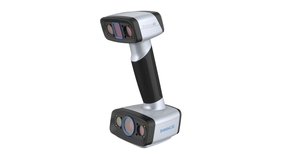 Shining 3D EinScan HX2 Handheld 3D Scanner – Dual Blue Laser + LED | 0.04 mm Accuracy