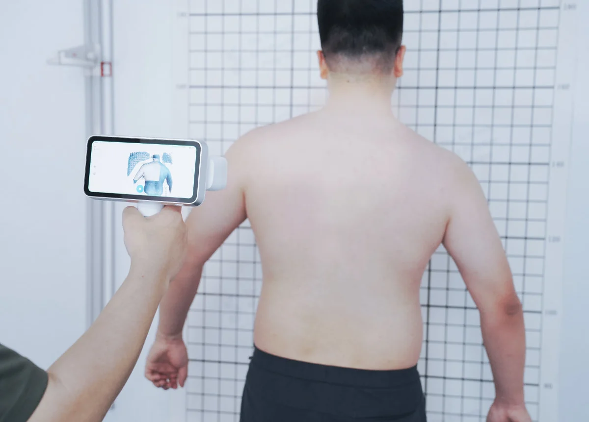 EinScan Medixa movement compensation for patients who cannot stay still
