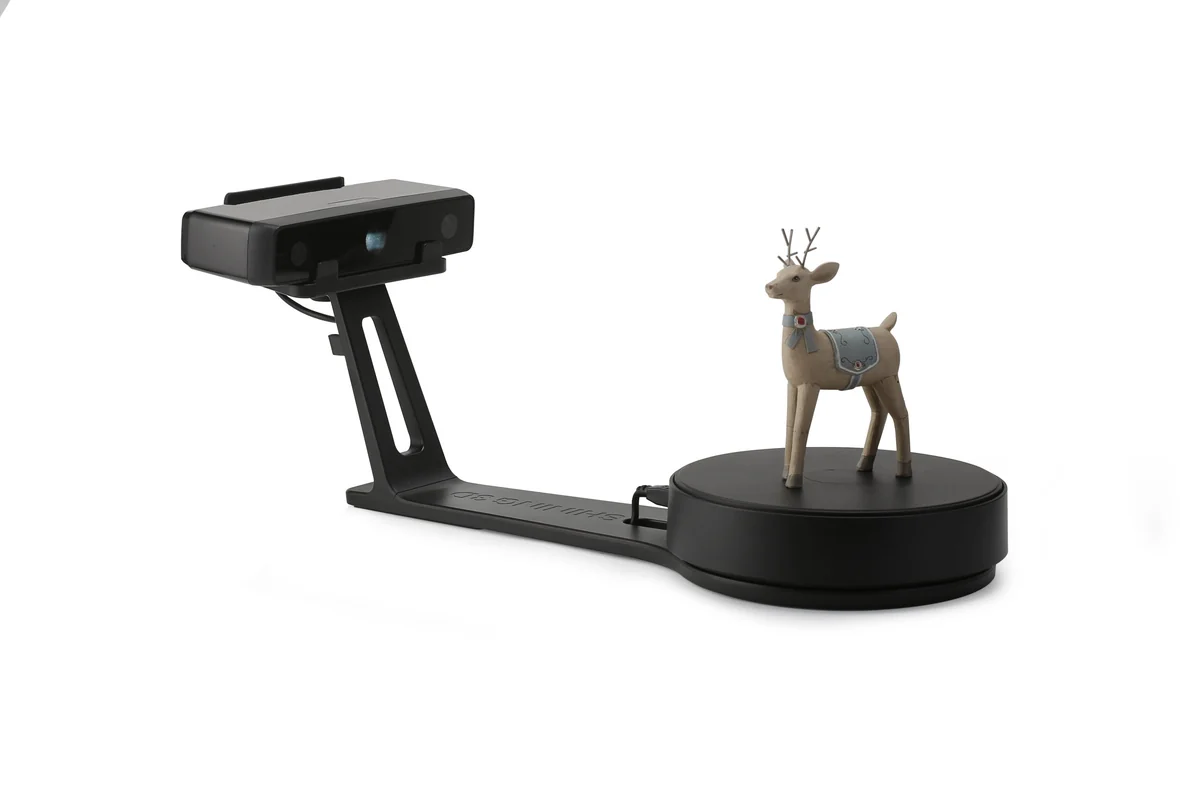 Shining 3D EinScan-SE V2 Desktop 3D Scanner – Structured Light | 0.1 mm Accuracy