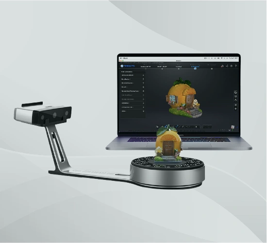 Shining 3D EinScan SP V2 Desktop 3D Scanner – Structured Light | 0.05 mm Accuracy