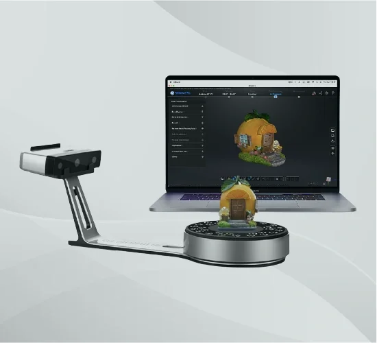 Shining 3D EinScan SP V2 Desktop 3D Scanner – Structured Light | 0.05 mm Accuracy