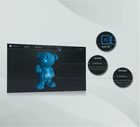 Shining 3D EinScan SP V2 Desktop 3D Scanner – Structured Light | 0.05 mm Accuracy
