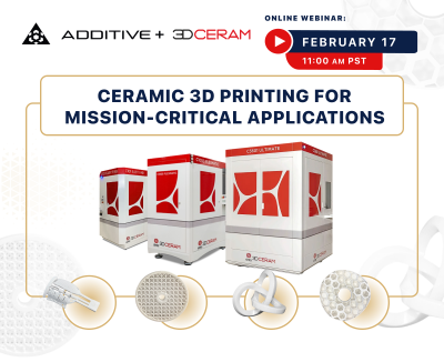 Ceramic 3D Printing for mission-critical applications Ceramic 3D Printers with parts