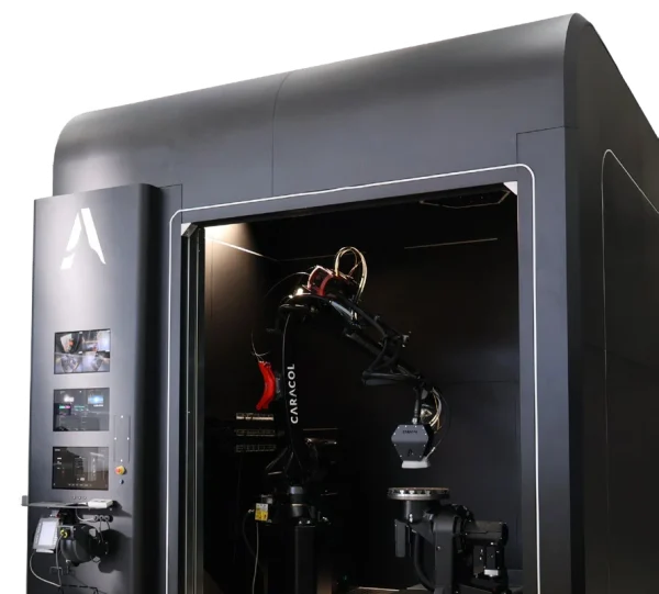 Caracol Vipra AM Robotic WAAM Metal 3D Printer – Turnkey 9-Axis Cell | 8.2×6.6×6.6 ft / 2.5×2.0×2.0 m