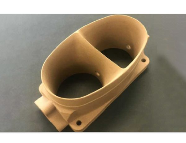 Railway outlet duct printed in PPS on Farsoon ST252P SLS printer