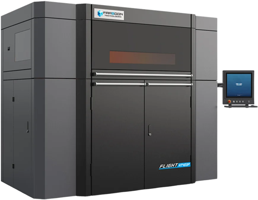 Farsoon Flight® 403P SLS 3D Printer – Fiber-Laser High-Performance Polymer | 400×400×450 mm
