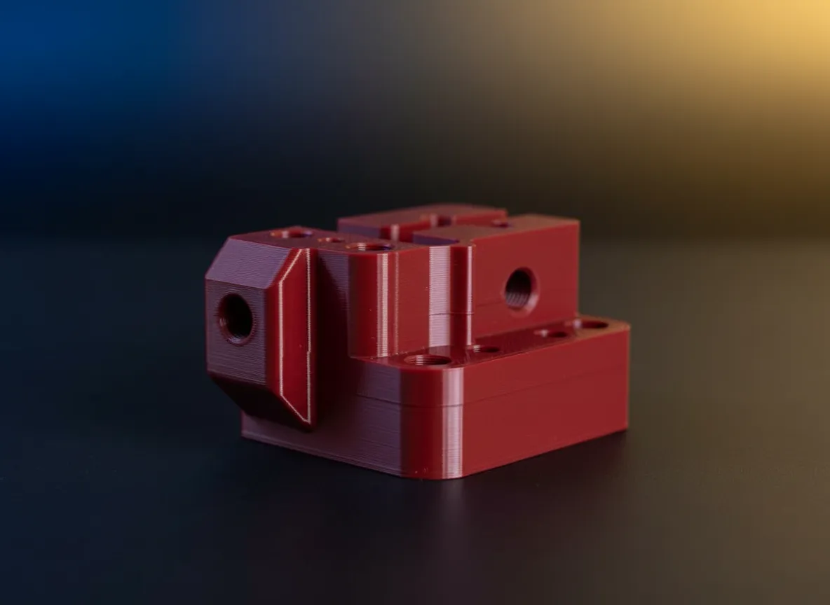 FDM PPS-CF chemical-resistant bracket
