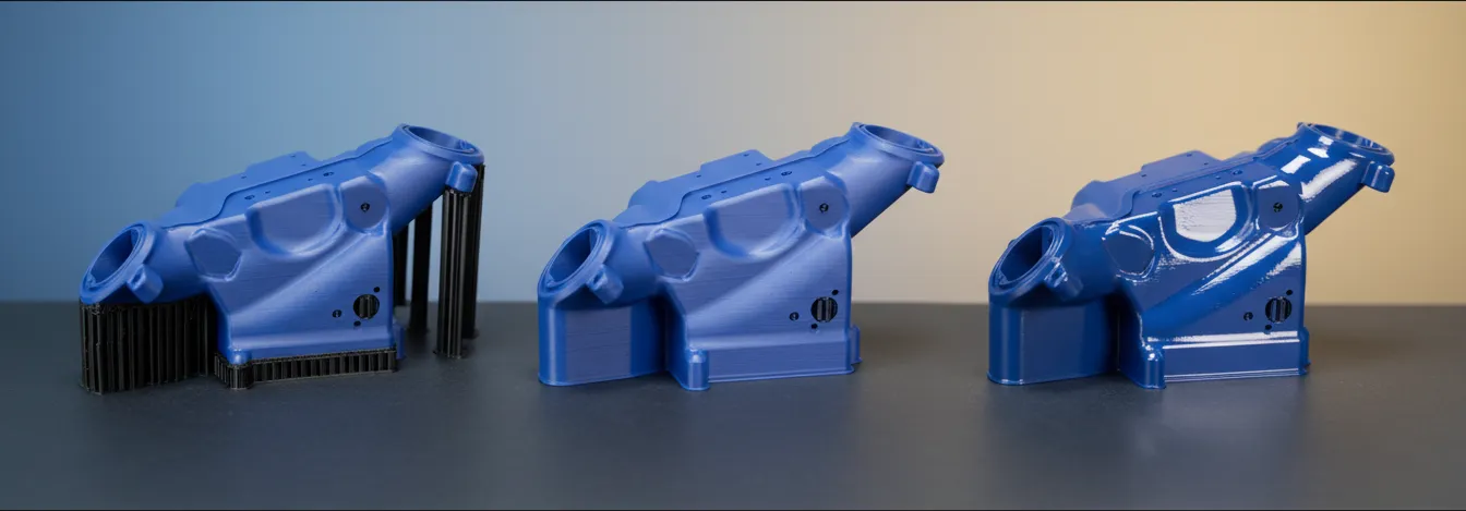 Finishing and QC of FDM thermoplastic parts
