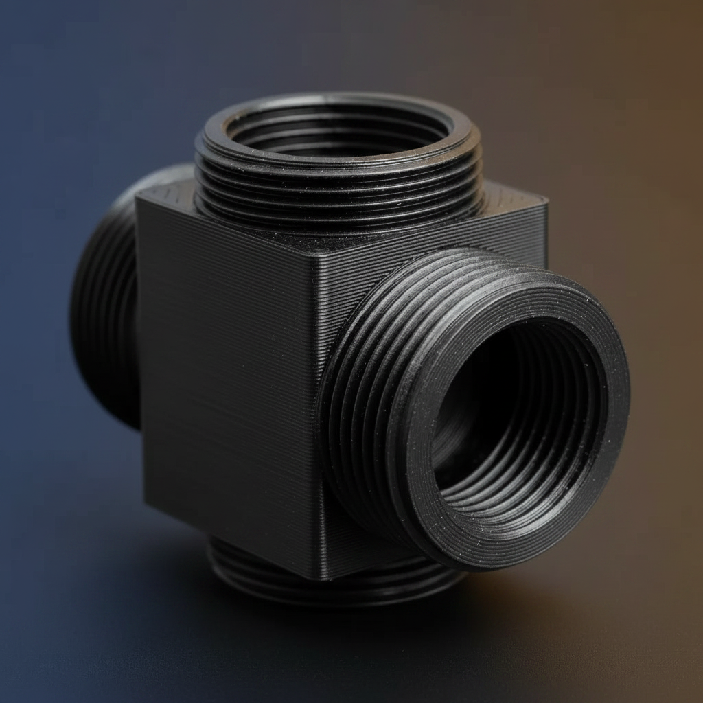 PPS-CF FDM 3D-printed part