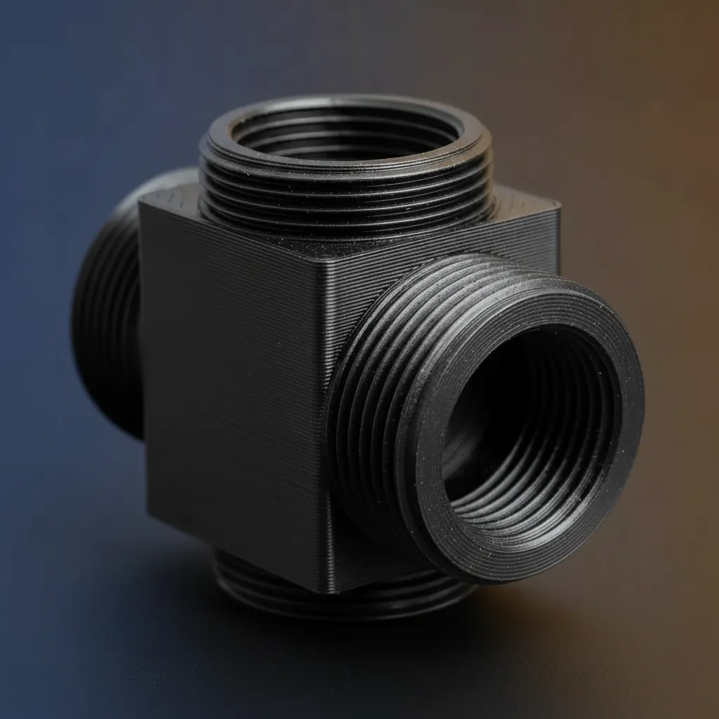 FDM PPS-CF chemical and heat resistant part