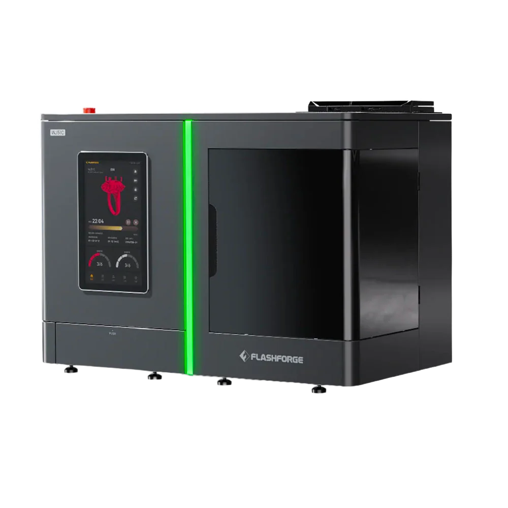 Flashforge WJ51C Desktop Wax 3D Printer – MJP Investment Casting for Jewelry | 235×138×100 mm