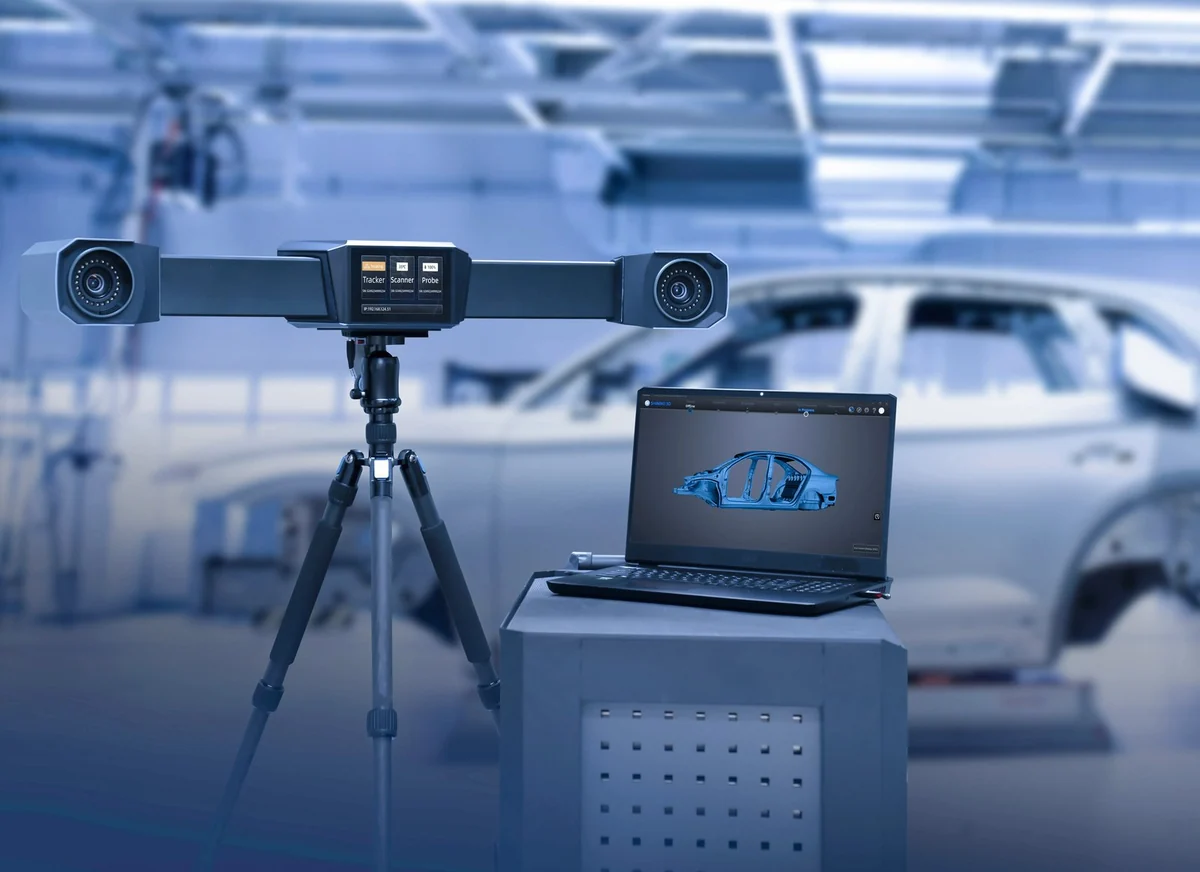 Shining 3D FreeScan Trak ProW Wireless Dynamic Tracking 3D Scanner – Large-Volume Metrology | 8.6 m