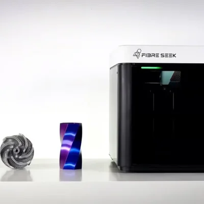 Continuous carbon fibre parts printed on the FibreSeeker 3