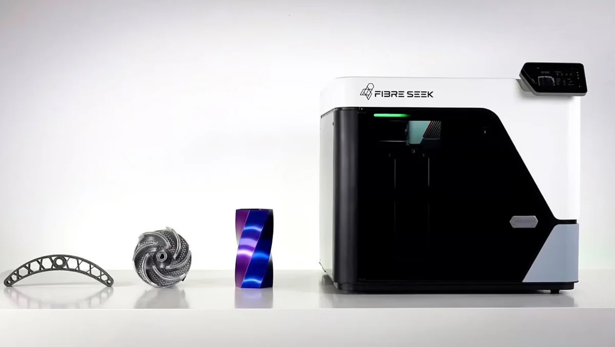 Continuous carbon fibre parts printed on the FibreSeeker 3