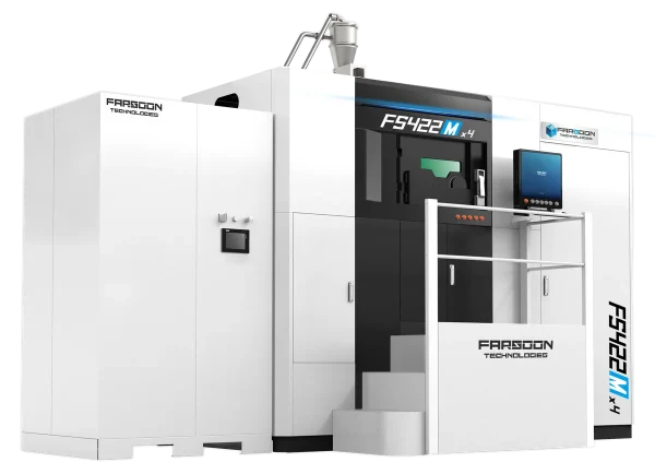 Farsoon FS422M CAMS LPBF Metal 3D Printer – Continuous Production | 16.7×16.7×16.5 in / 425×425×420 mm