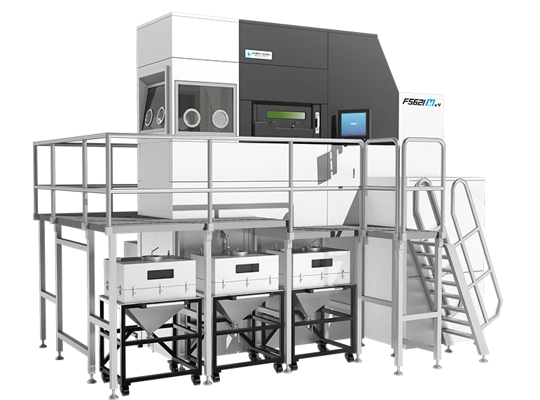 Farsoon FS621M LPBF Metal 3D Printer – Four Configurations up to 1.7 m Tall | 24.4×24.4×43.3 in / 620×620×1100 mm