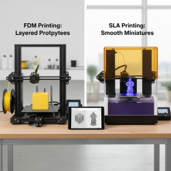 FDM vs SLA 3D Printing: Filament or Resin? Choose Your Printer ...