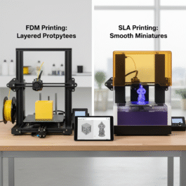 FDM vs SLA 3D Printing: Filament or Resin? Choose Your Printer ...