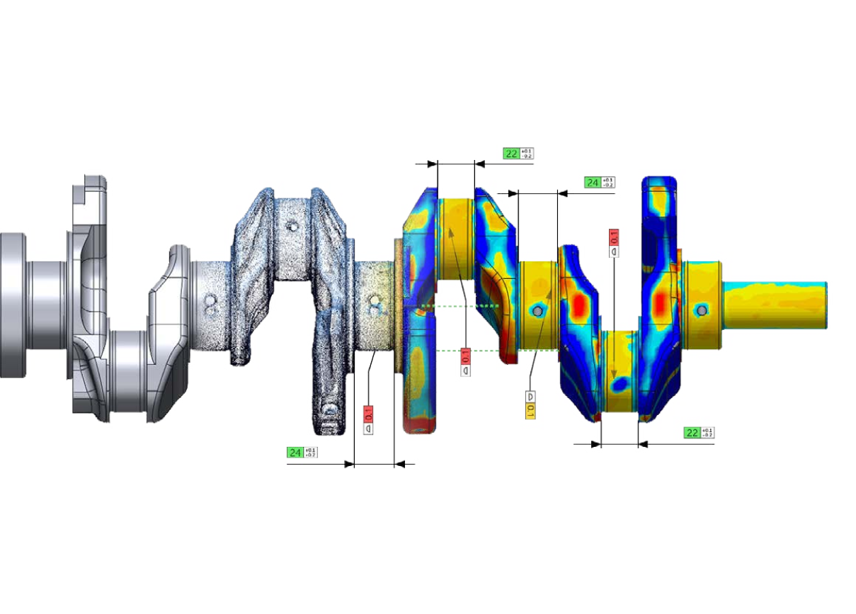 Geomagic Control X 3D Inspection Software – GD&T, Deviation Analysis & Reporting
