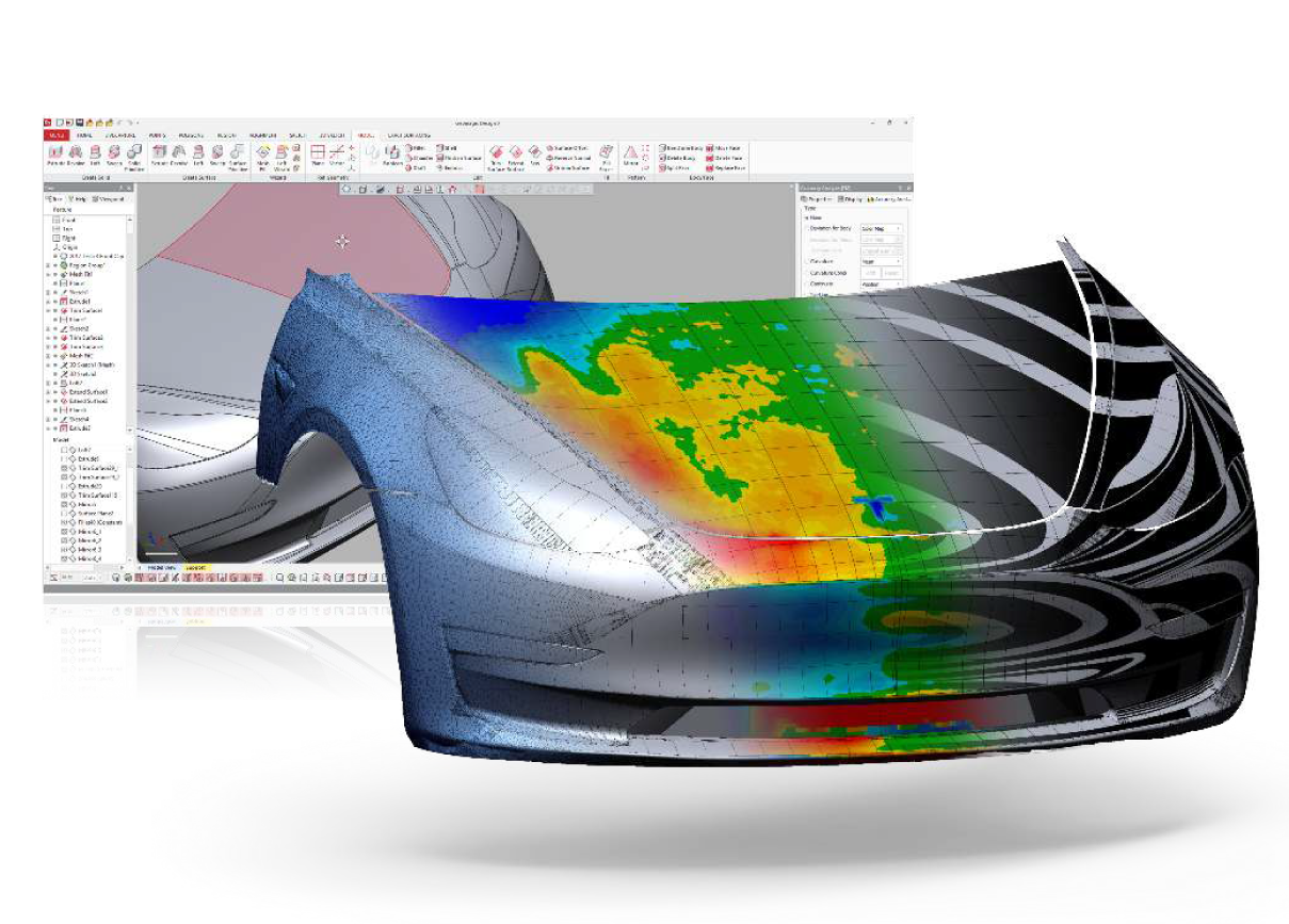 Geomagic Design X Reverse Engineering Software – Scan-to-CAD | Parametric Solid Modeling