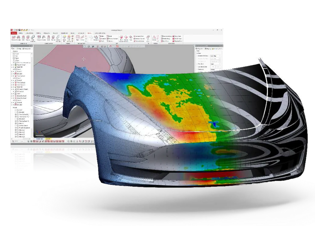 Geomagic Design X Reverse Engineering Software – Scan-to-CAD | Parametric Solid Modeling