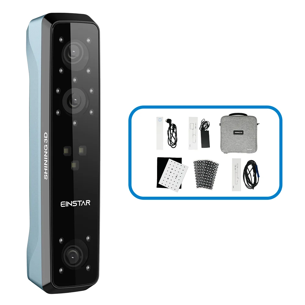 Shining 3D Einstar Handheld 3D Scanner – Full-Color Entry Model | 0.1 mm