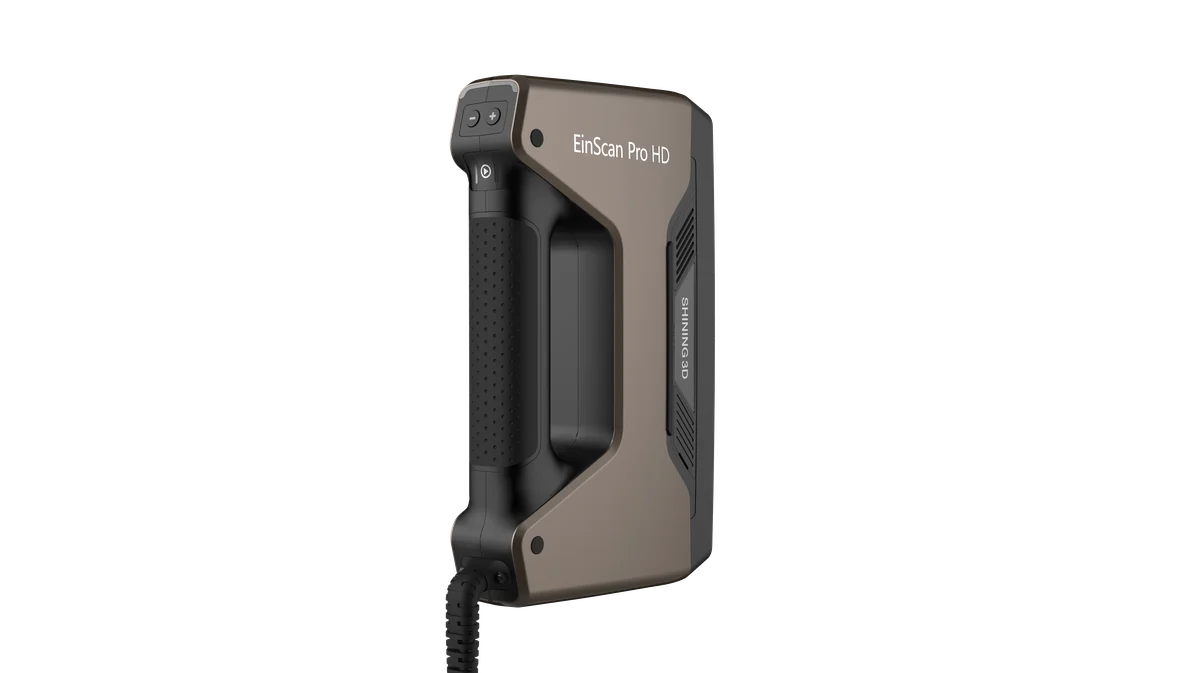 Shining 3D EinScan Pro HD Handheld 3D Scanner – Multi-Mode Structured Light | 0.045 mm Accuracy