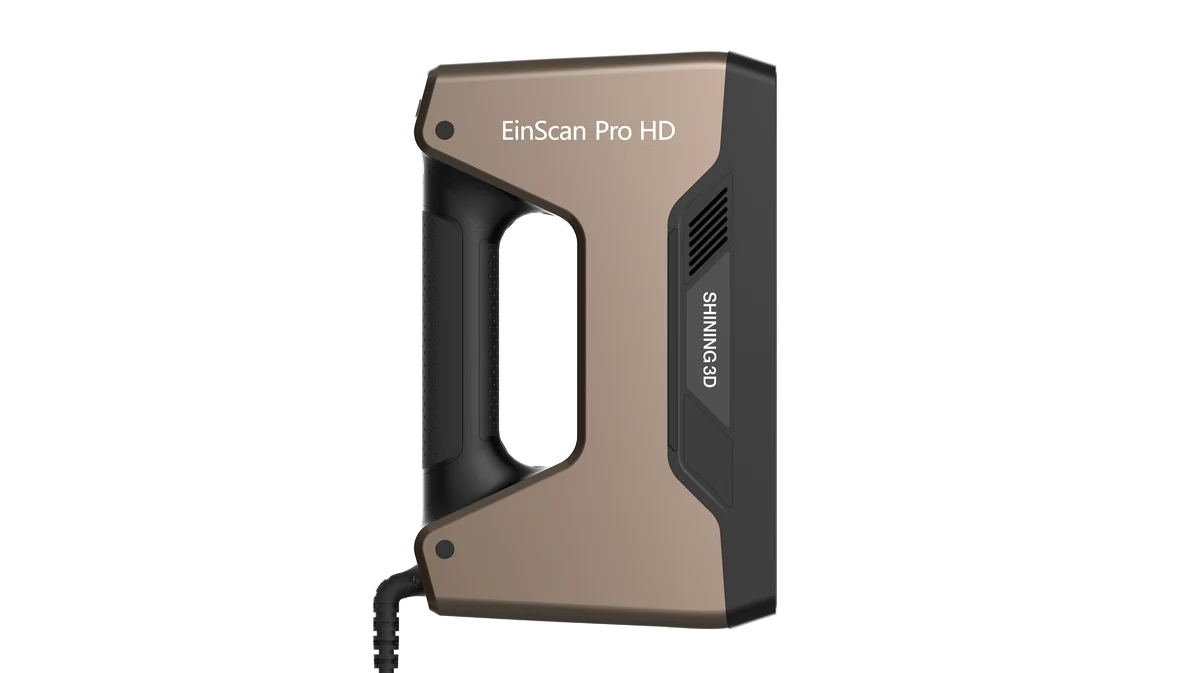 Shining 3D EinScan Pro HD Handheld 3D Scanner – Multi-Mode Structured Light | 0.045 mm Accuracy