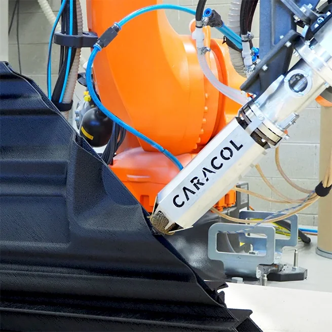 Heron AM High Accuracy head 3D printing a detailed part