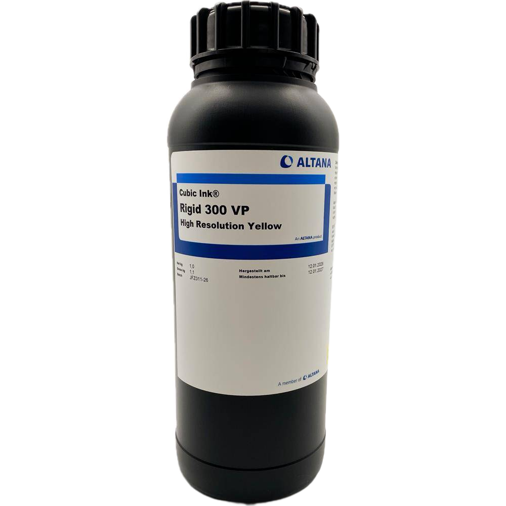 ALTANA Cubic Ink Rigid 300 VP High Resolution – Fine-Detail Precision Resin (DLP/LCD/mSLA) | 1 kg & 5 kg