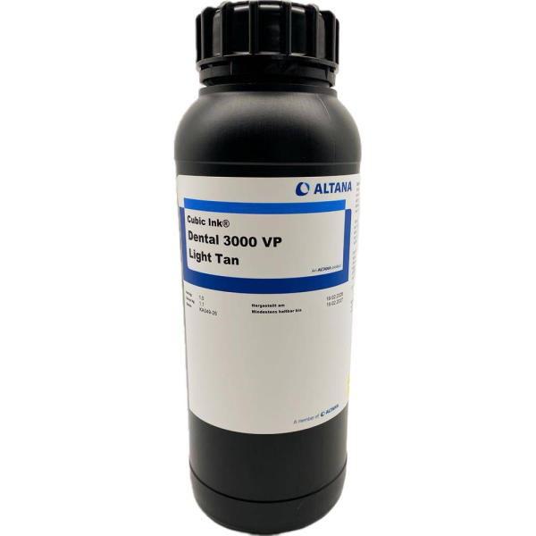 ALTANA Cubic Ink Dental 3000 VP Light Tan – Dental Model Resin for Aligner Thermoforming (DLP/LCD) | 1 kg & 5 kg