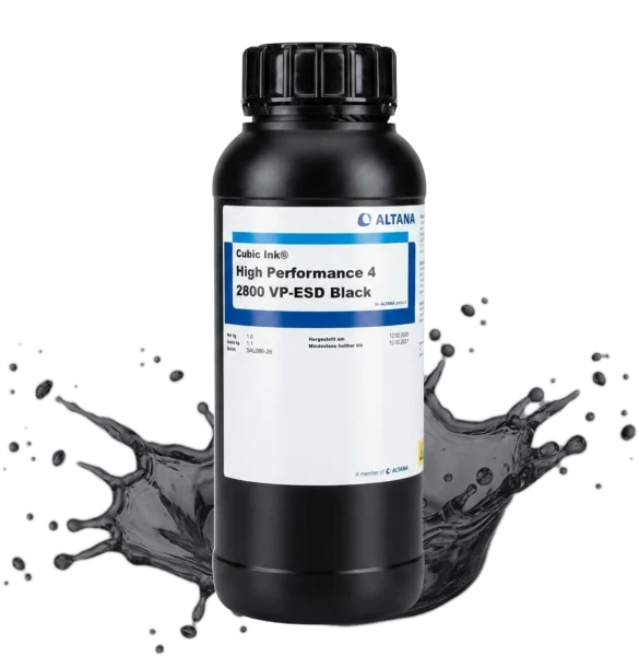 ALTANA Cubic Ink HP 4-2800 VP-ESD – ESD Resin for Final Parts (DLP/LCD/mSLA)