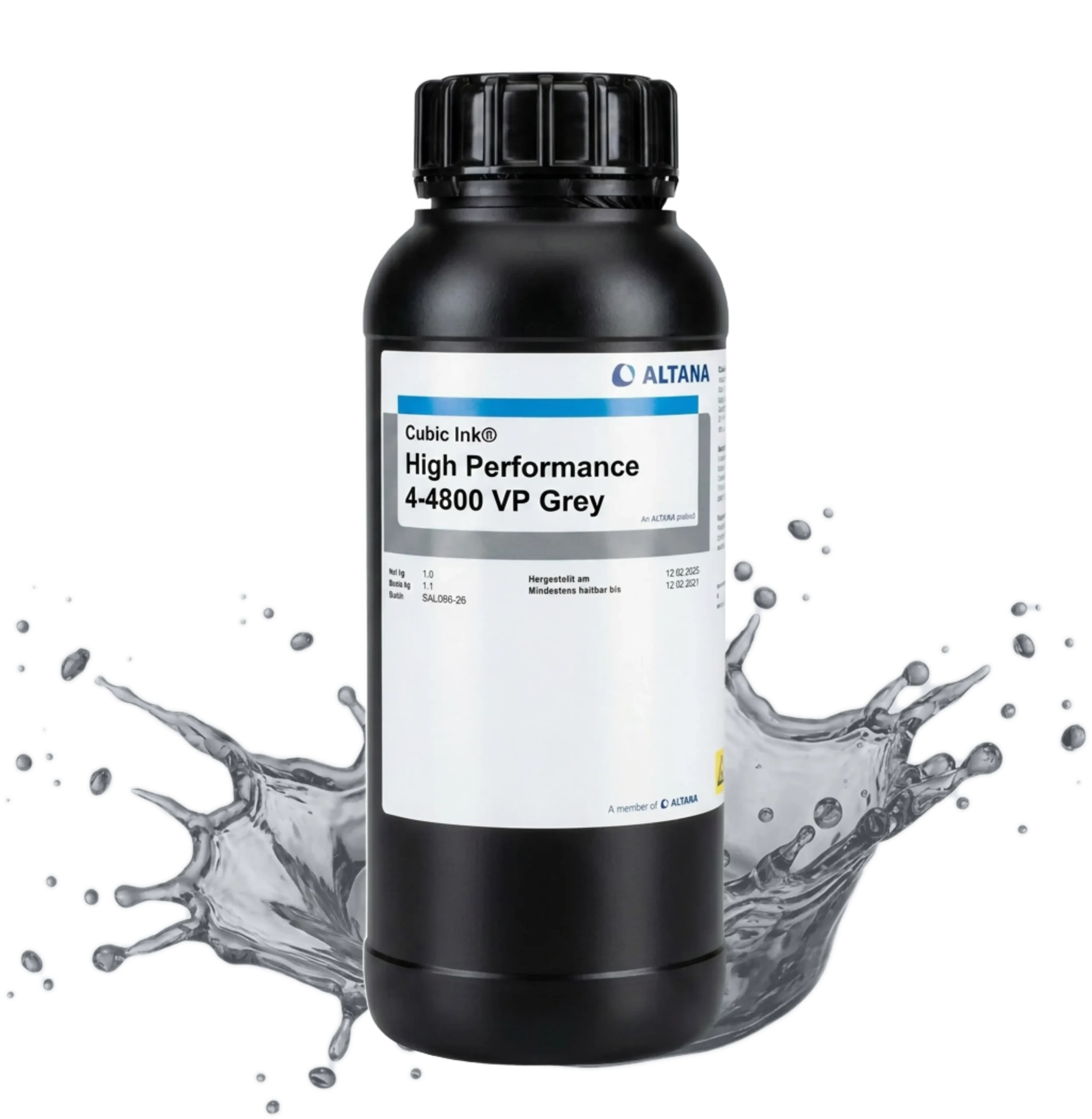 ALTANA Cubic Ink HP 4-4800 VP – Impact-Resistant Final-Part Resin (DLP/LCD/mSLA)