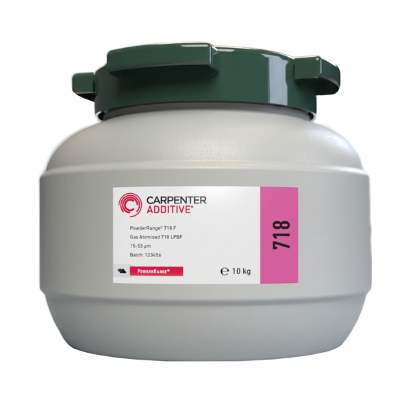 IN718 Nickel Alloy Powder for Metal 3D Printing | LPBF Compatible - 10 kg / 22 lbs