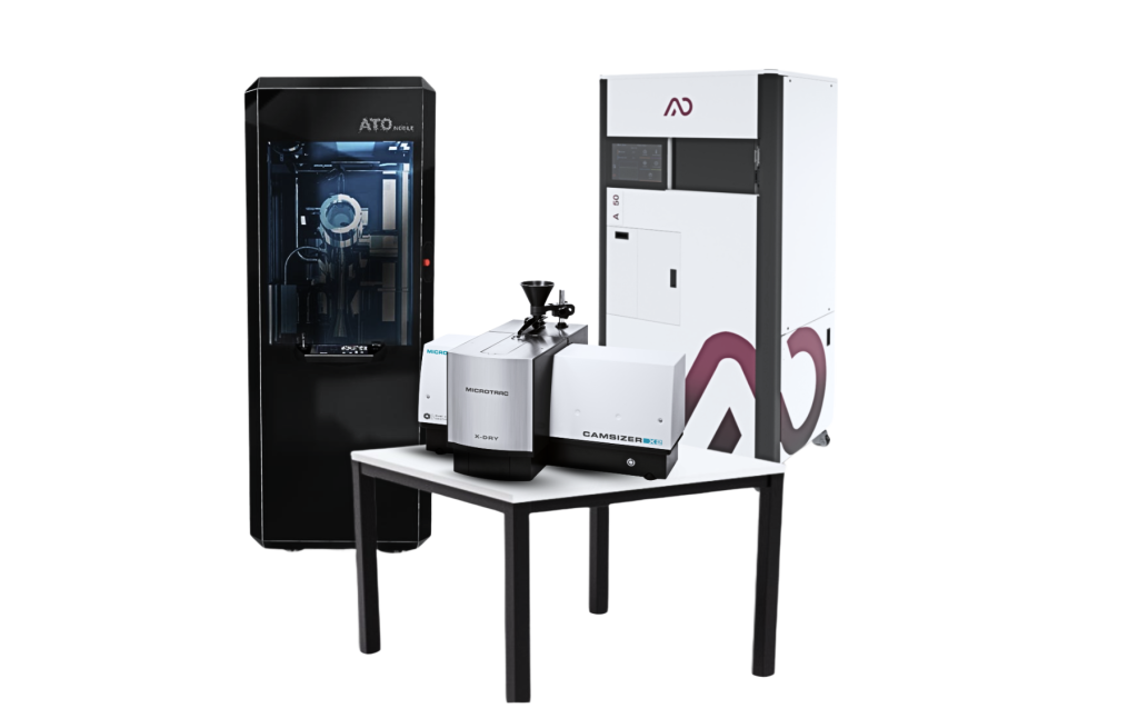 AO Metal A100 printer with ATO Noble atomizer jewelry bundle for precious-metal 3D printing
