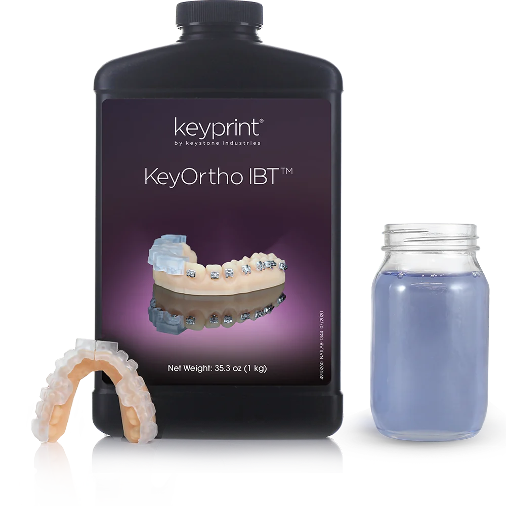 Nexa3D KeyOrtho IBT Resin for XiP – Indirect Bonding Tray Resin | 1 kg