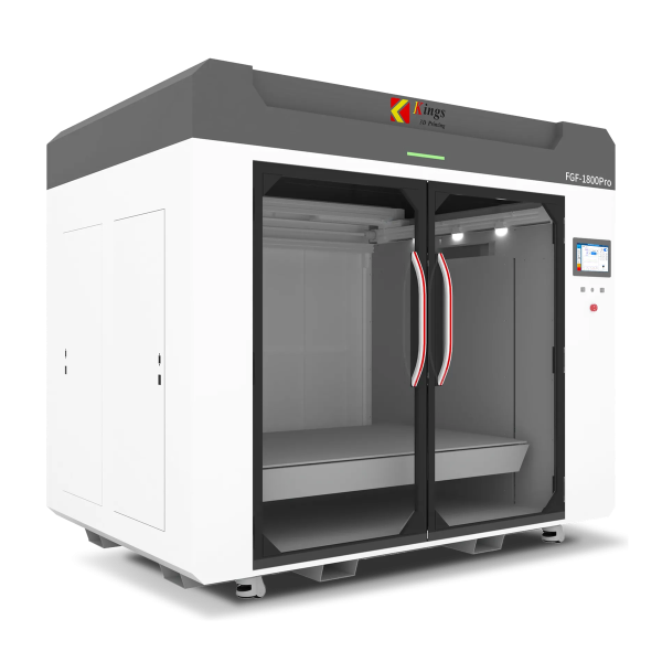 Kings FGF1800 Pellet Extrusion 3D Printer – Enclosed Large Format | 1800×1200×1100 mm