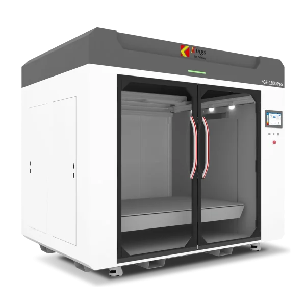 Kings FGF1800 Pellet Extrusion 3D Printer – Enclosed Large Format | 1800×1200×1100 mm