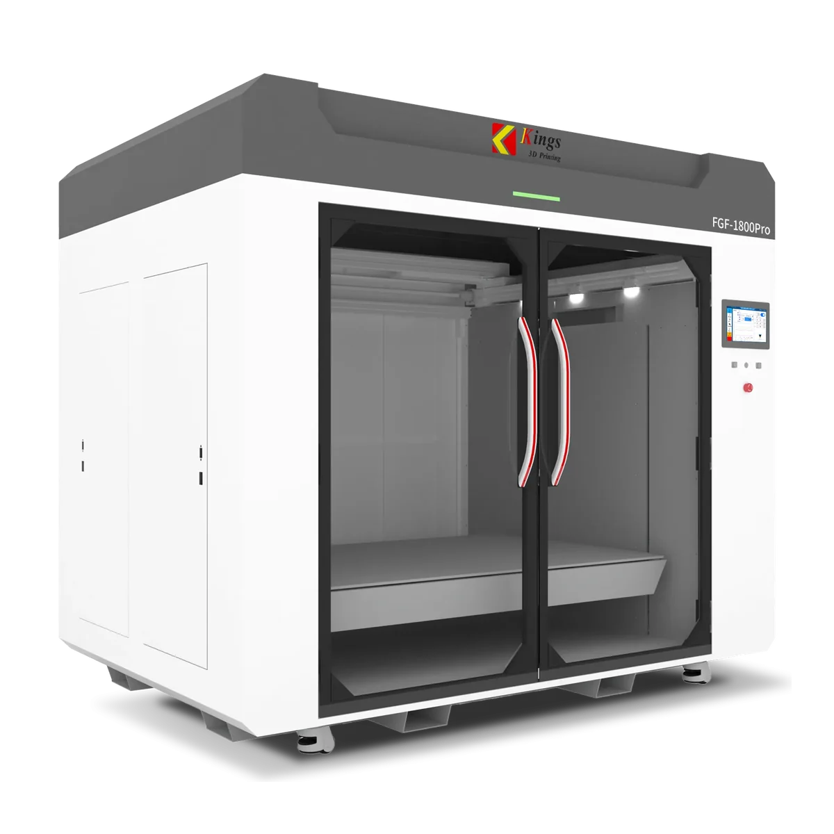 Kings FGF1800 Pellet Extrusion 3D Printer – Enclosed Large Format | 1800×1200×1100 mm