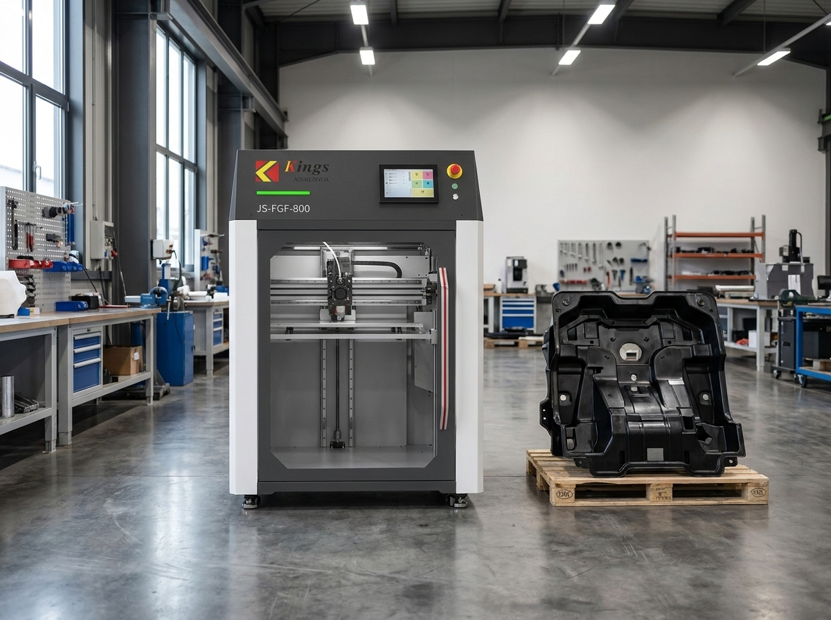 Kings FGF800 Pellet Extrusion 3D Printer – Large Format | 800×600×800 mm