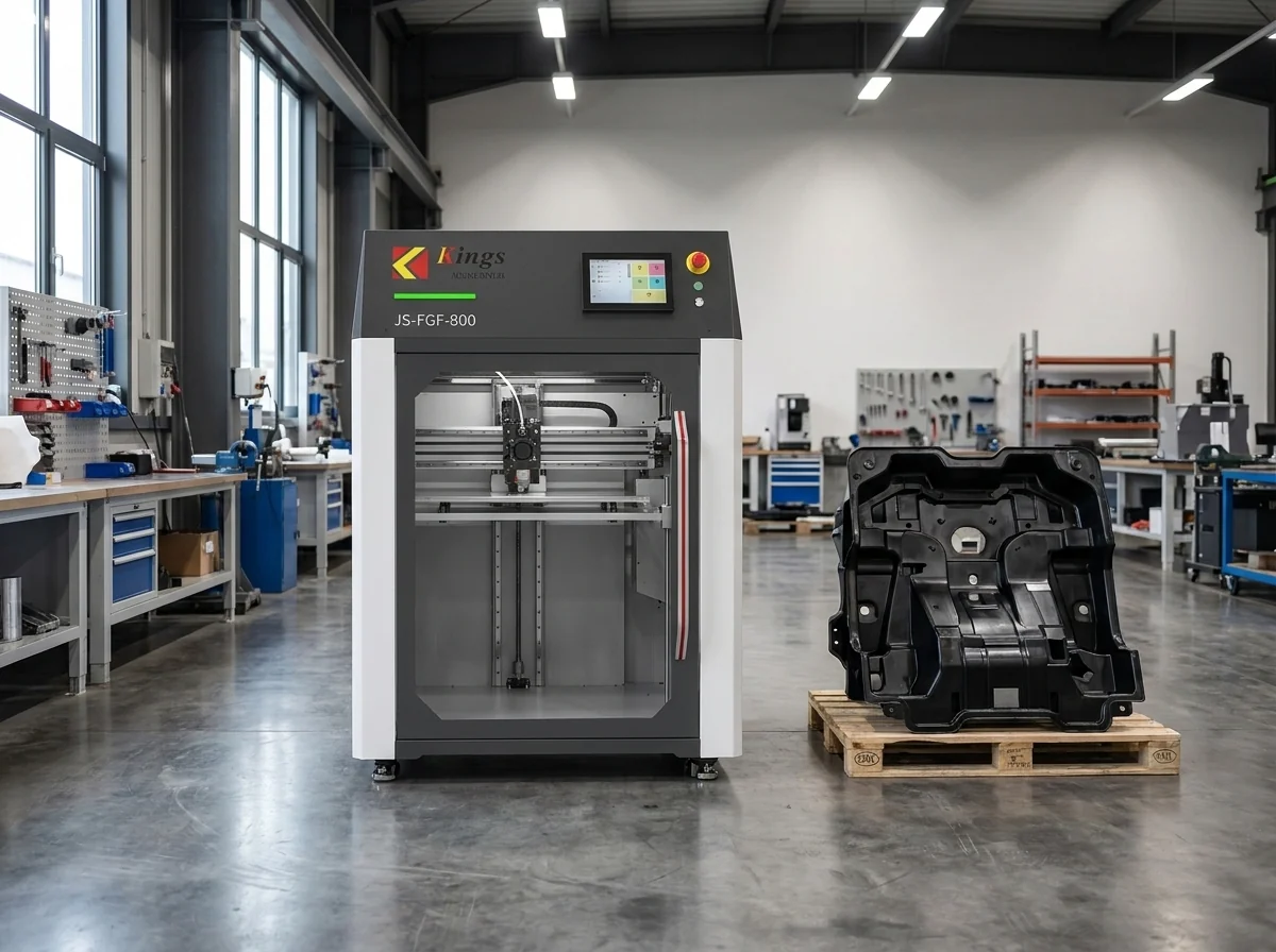 Kings FGF800 Pellet Extrusion 3D Printer – Large Format | 800×600×800 mm