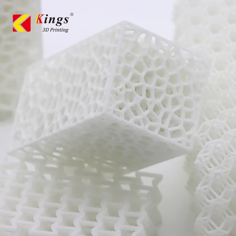 GF TPU 23 SLS 3D printed flexible functional part – impact-resistant TPU powder sample