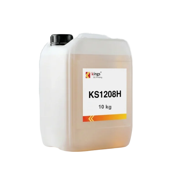 Kings3D KS1208H High-Temperature SLA Resin – Heat-Resistant Prototyping & Tooling | 135 °C Tg, 10 kg