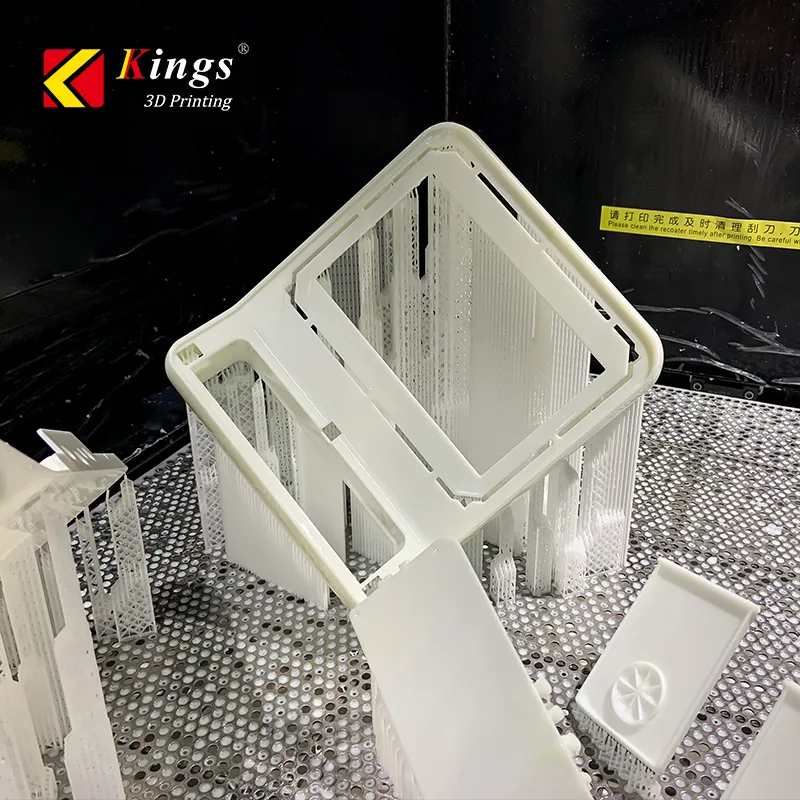 KS408A white SLA 3D printed prototype – high-accuracy resin sample