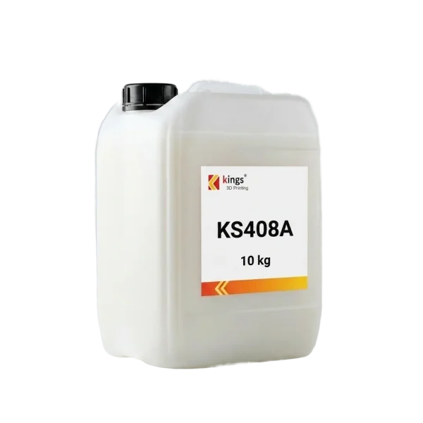 Kings3D KS408A ABS-Like White SLA Resin – Accurate Prototyping | 12–20% Elongation, 10 kg