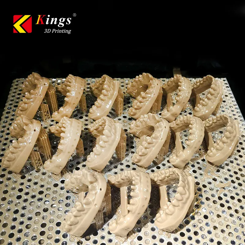 KS908C brown ABS-like SLA 3D printed functional prototype part