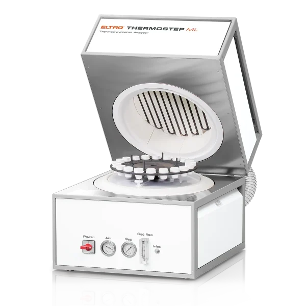 ELTRA TGA Thermostep ML Thermogravimetric Analyzer – Manual-Lid Moisture, Ash & Volatiles | 19 Samples